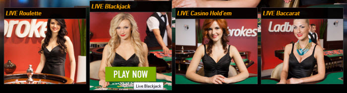 Live Casino at Ladbrokes